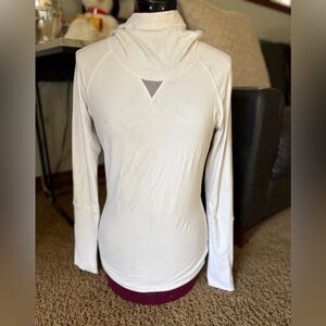 Lululemon White Long Sleeve Top
